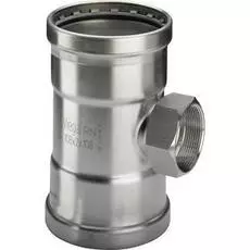 Тройник пресс-В нержавеющая сталь Sanpress Inox VIEGA 108х3/4"х108 482909