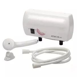 Водонагреватель электрический проточный Ariston 35 кВт душ. лейка Atmor Basic 35 (220) 3520062