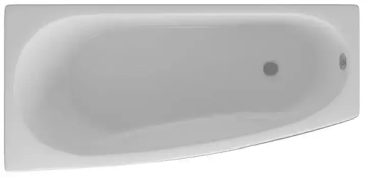 Акриловая ванна Aquatek Пандора 160x75 PAN160-0000078 белая, левая