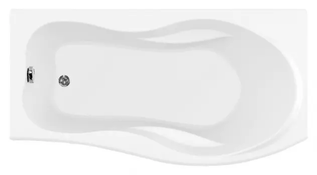 Акриловая ванна Aquanet Borneo 170x90 R