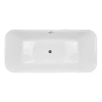 Акриловая ванна Azario Roveta 170x80 AZ-6615 с сифоном и каркасом, белая