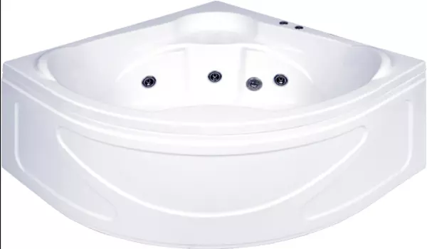 Акриловая ванна Bas Хатива 143х143 без гидромассажа