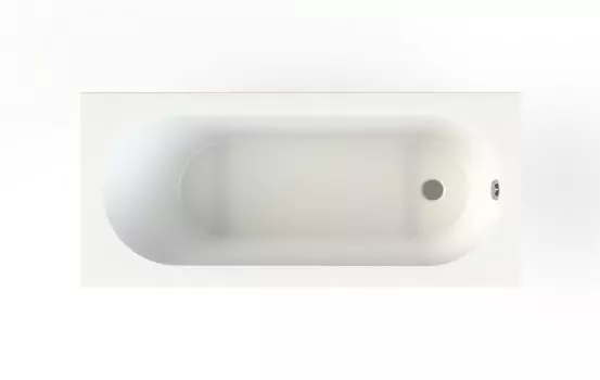 Акриловая ванна Bas Орион-PRO 170х75 белая, с каркасом