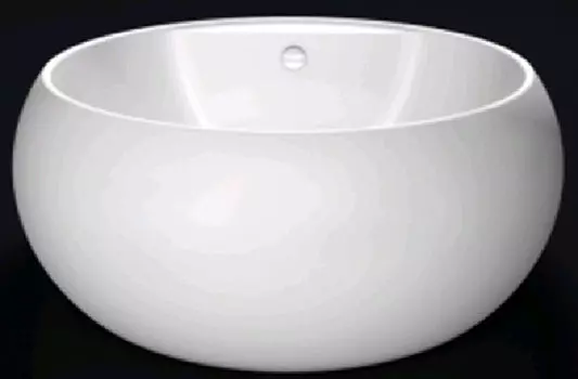 Круглая акриловая ванна BelBagno 155x155 BB30-1550 отдельностоящая