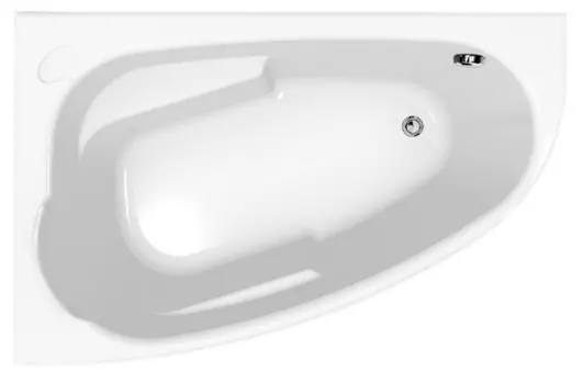 Акриловая ванна Cersanit Joanna 140x90 L ультра белая