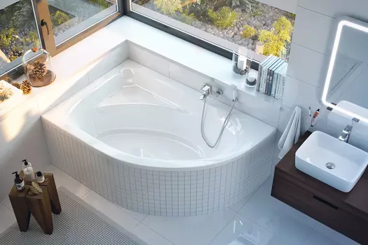 Акриловая ванна Excellent Aquarella 170x110 L