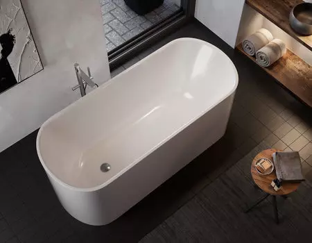 Акриловая ванна Kolpa-San Betty FS 170x73 577600 отдельностоящая, белая