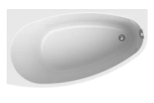 Акриловая ванна Радомир Орсини L 160x90 1-01-0-1-1-032 с каркасом, белая