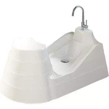 Акриловая ванна Радомир Вуду 120х80 с торцевой панелью