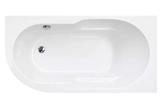 Акриловая ванна Royal Bath Azur 140x80 RB614200R правая, белая