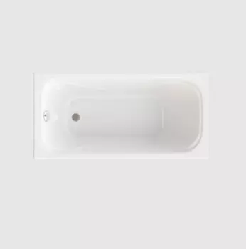 Акриловая ванна Тритон Стандарт 140x70 белая, с гладким дном