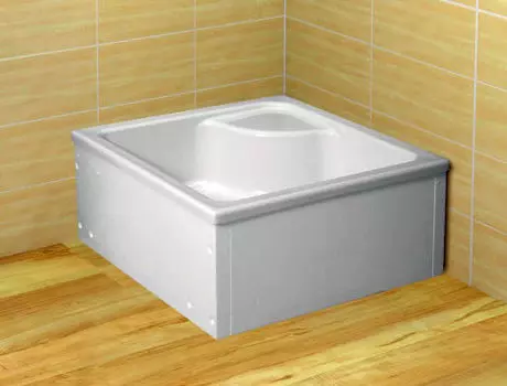 Акриловый душевой поддон Radaway Naxos C900