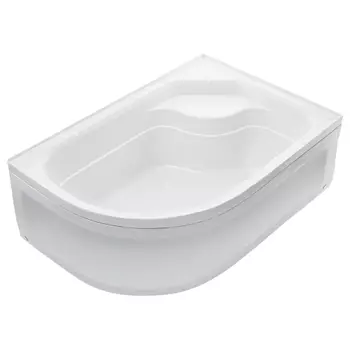 Акриловый душевой поддон Wemor (River) асимметричный 120x90 R глубокий 10000001764