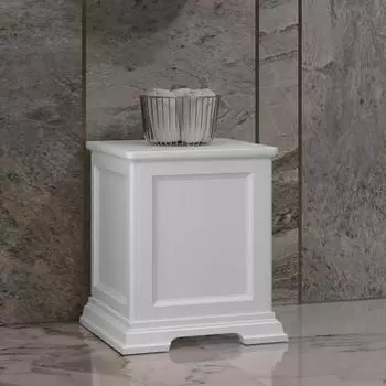 Банкетка напольная Opadiris Риспекто 40 см 00-00005722 белый матовый