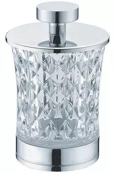 Стакан для ватных дисков Boheme 10216 хром