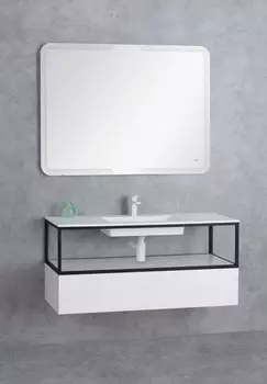 Тумба под металлический каркас Cezares Cadro CADRO-120-1C-SO-BG-BLUM 120 см, белая