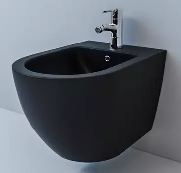 Биде Esbano Garcia матовый чёрный