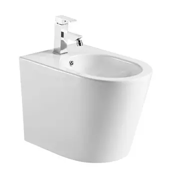 Биде напольное Aquatek Оберон AQ1276-00 36,4 см, белый