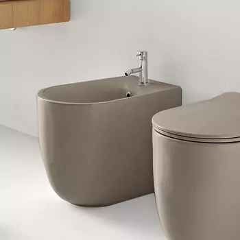 Биде напольное Kerasan Nolita 35 см 532081*1 бежевое