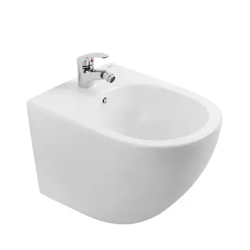 Биде подвесное Abber Bequem AC1150MW белое матовое