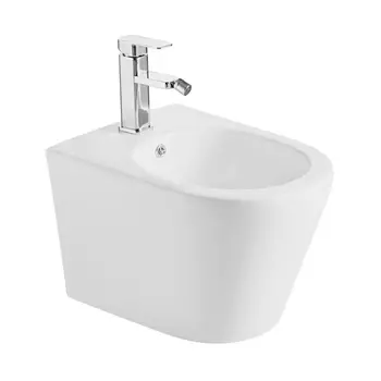 Биде подвесное Abber Bequem AC1151MW белое матовое