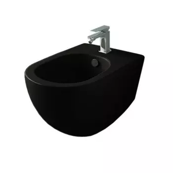 Биде подвесное Artceram File 2.0 FLB003 17 00 черное матовое