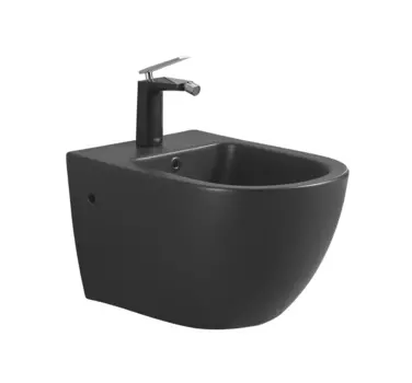 Биде подвесное Boheme Bianca 37 см 962 черное матовое