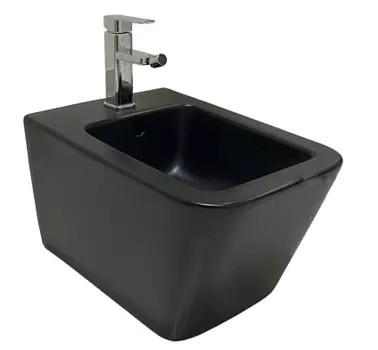 Биде подвесное CeramaLux NS5370MB черное