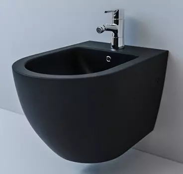 Биде подвесное Esbano GARCIA 37 см ESVBGARCBM черное матовое