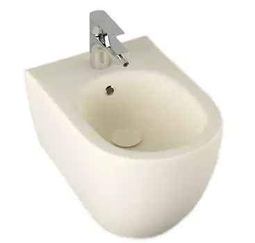 Биде подвесное Isvea Infinity 10NF41001SV-2K слоновая кость матовая