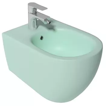 Биде подвесное Isvea Infinity 10NF41001SV-2T мятно-зеленое матовое