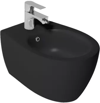 Биде подвесное Isvea Sentimenti Neo 10AR41010SV-2N черное матовое