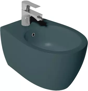 Биде подвесное Isvea Sentimenti Neo 10AR41010SV-2P изумрудное матовое