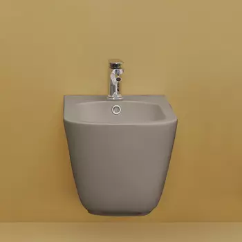 Биде подвесное Kerasan Tribeca 35 см 512581 бежевое