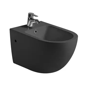 Биде подвесное SantiLine SL-5058MB черное матовое