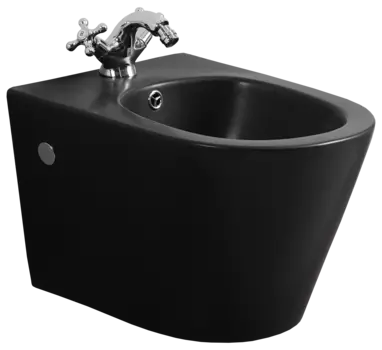 Биде подвесное Timo Inari TK-504MB черное матовое