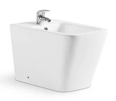 Биде приставное CeramaLux NS-3370 белое