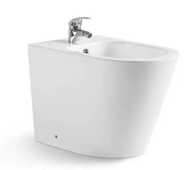 Биде приставное CeramaLux NS-3378 белое