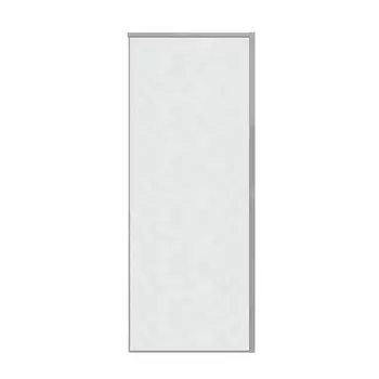 Боковая стенка Grossman Galaxy 100х195 200.K33.01.100.10.02 стекло шиншилла, профиль хром