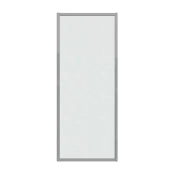 Боковая стенка Grossman Style 100х195 200.K33.05.100.10.02 стекло шиншилла, профиль хром