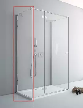 Боковая стенка Radaway Fuenta KDJ/KDJ+S 75 стекло прозрачное, профиль хром