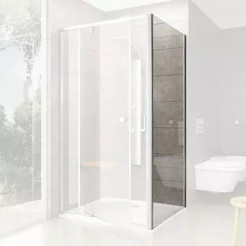 Боковая стенка Ravak Pivot PPS-100 Satin/Trans