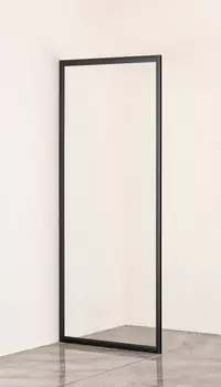 Боковая стенка Taliente 80x185 см TA-08CB стекло прозрачное, профиль черный