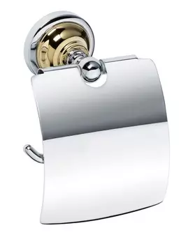 Бумагодержатель Bemeta Retro gold and chrom 144212018