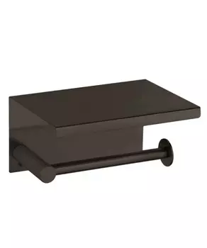 Бумагодержатель Boheme Uno 10971-GM оружейная сталь