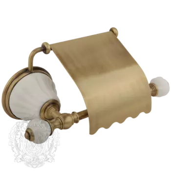 Бумагодержатель Migliore Olivia 17481 хром, белый