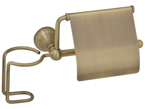Бумагодержатель с держателем освежителя воздуха Veragio Gialetta VR.GIL-6485.BR бронза