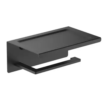 Бумагодержатель с полкой Schein Klimt 9245MB черный