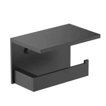 Бумагодержатель Timo Petruma 15243/03 черный матовый