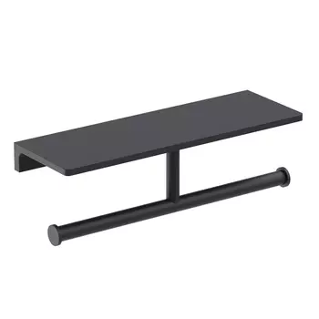 Бумагодержатель Timo Selene 12045/03 черный матовый